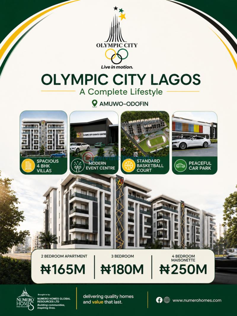 2 bedroom Self Contain For Sale Olympic City Estate Festac Amuwo Odofin Lagos