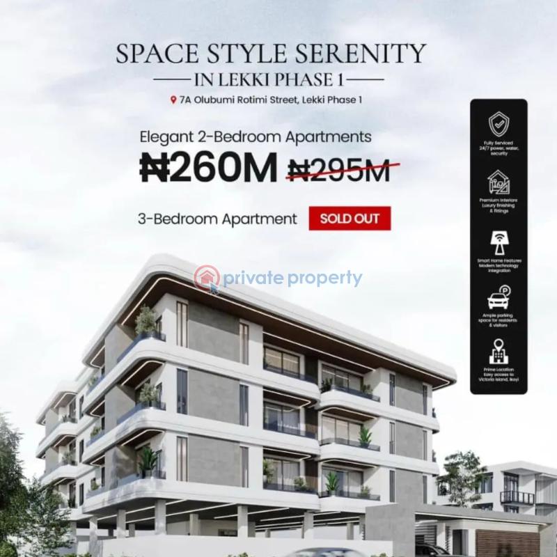 2 bedroom Block Of Flats For Sale Lekki Phase 1 Lagos - 0