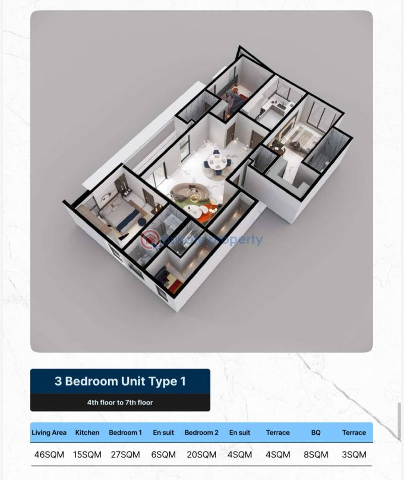 2 bedroom Flat & Apartment For Sale Oniru Victoria Island Lagos - 3