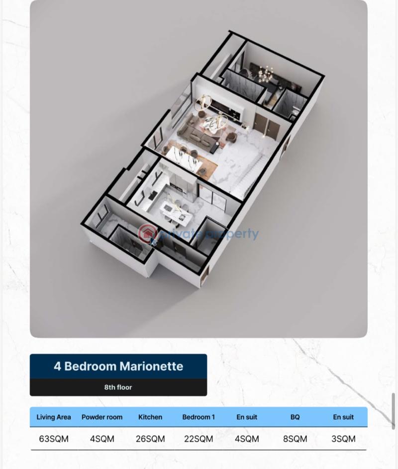 2 bedroom Flat & Apartment For Sale Oniru Victoria Island Lagos - 2