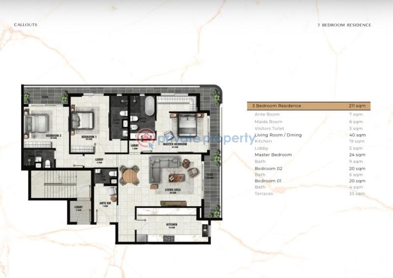 2 bedroom Flat & Apartment For Sale Victoria Island Lagos - 4