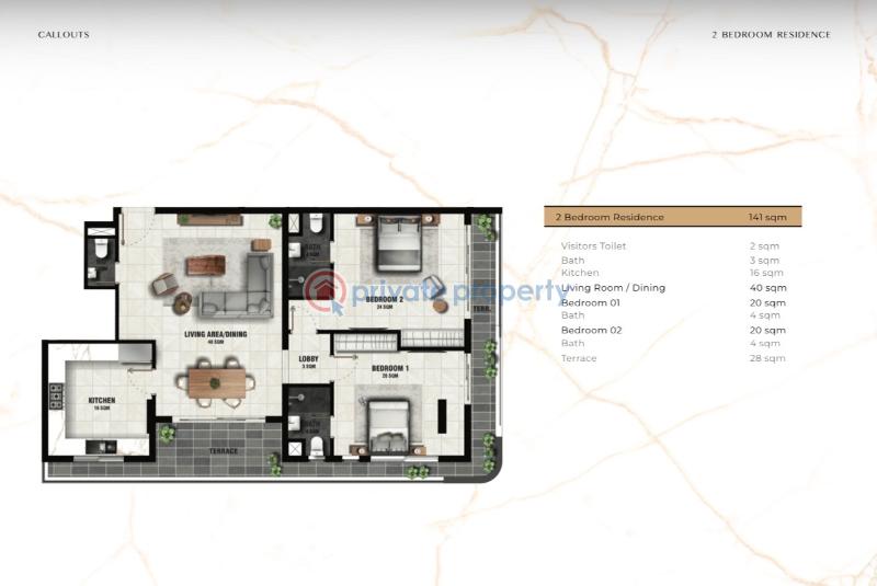 2 bedroom Flat & Apartment For Sale Victoria Island Lagos - 5