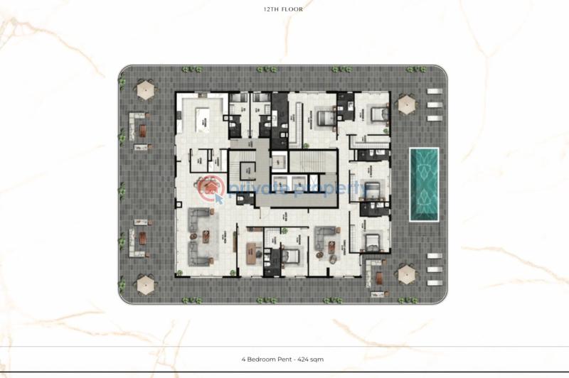 2 bedroom Flat & Apartment For Sale Victoria Island Lagos - 6