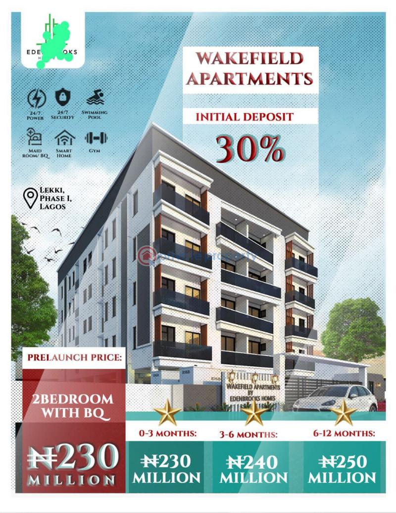 2 bedroom Block Of Flats For Sale Off Admiralty Way Wakefield Apartments Lekki Phase 1 Lagos - 0