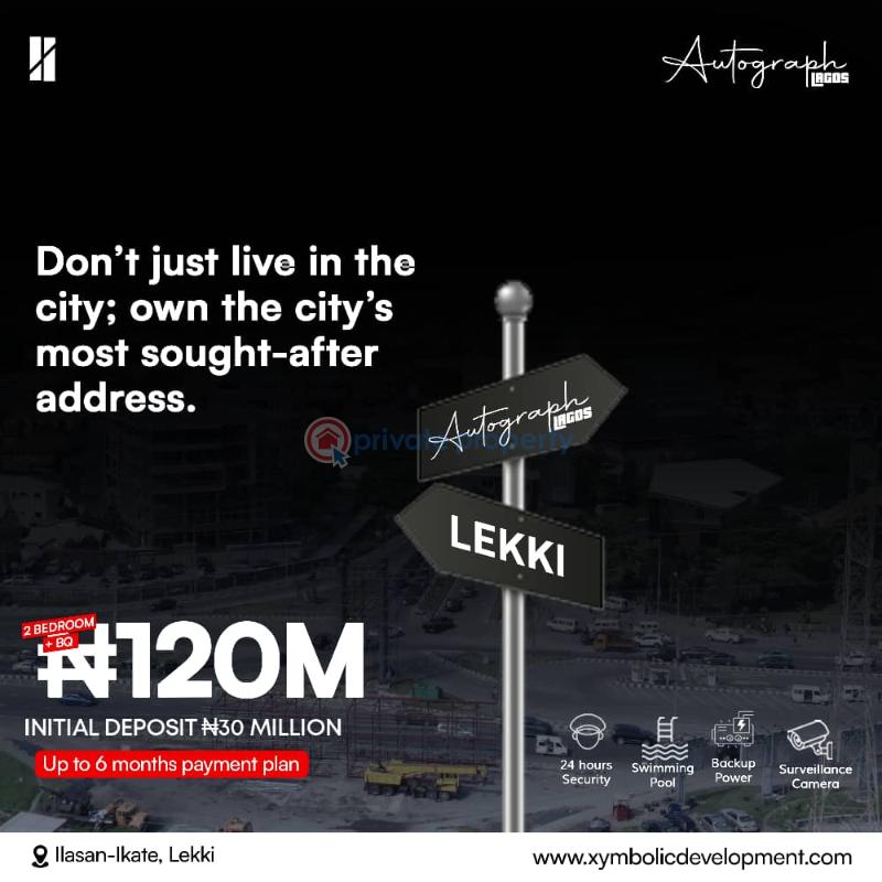 2 bedroom Flat & Apartment For Sale Ilasan Ikate, Lekki Lagos. Lekki Lagos - 1