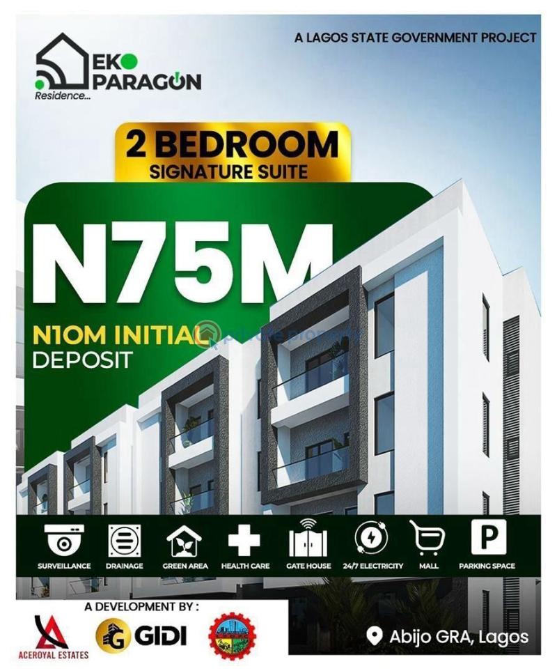 2 bedroom Block Of Flats For Sale Abijo Gra Eko Paragon Ibeju-Lekki Lagos - 0
