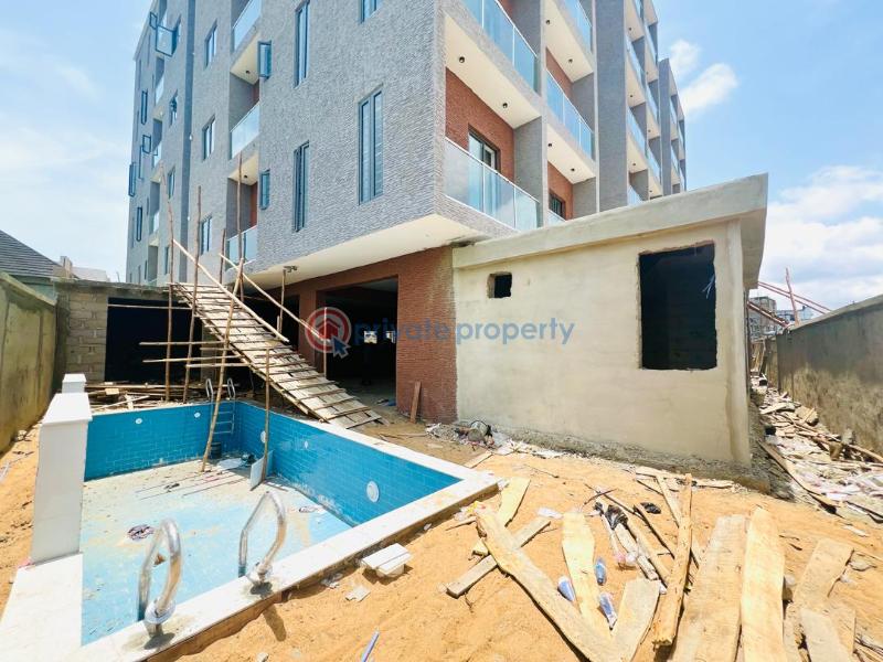 2 bedroom apartments in a fully serviced estate with swimming pool and elevator - 2 2 bedroom Block Of Flats For Sale Ikate Elegushi Lekki Lagos - 2