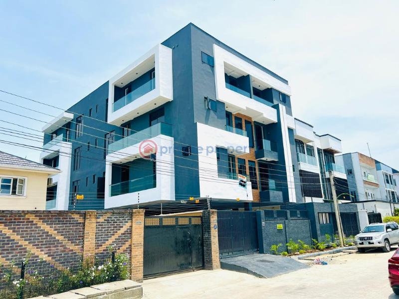 2 bedroom apartments in a fully serviced estate with swimming pool and elevator - 1 2 bedroom Block Of Flats For Sale Ikate Ilasan Lekki Lagos - 1