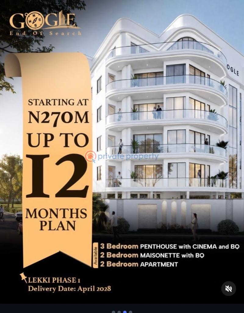 2 bedroom Block Of Flats For Sale Lekki Phase 1 Lagos - 2
