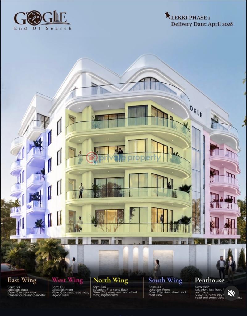 2 bedroom Block Of Flats For Sale Lekki Phase 1 Lagos - 1