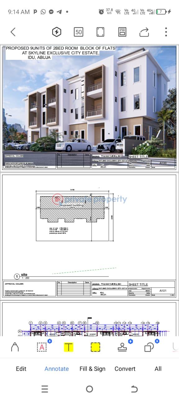 2 bedroom Block Of Flats For Sale Skyline Exclusive City, Guosa District Idu Opposite The Nigerian Army Housing Estate Idu Abuja Phase 4  - 1