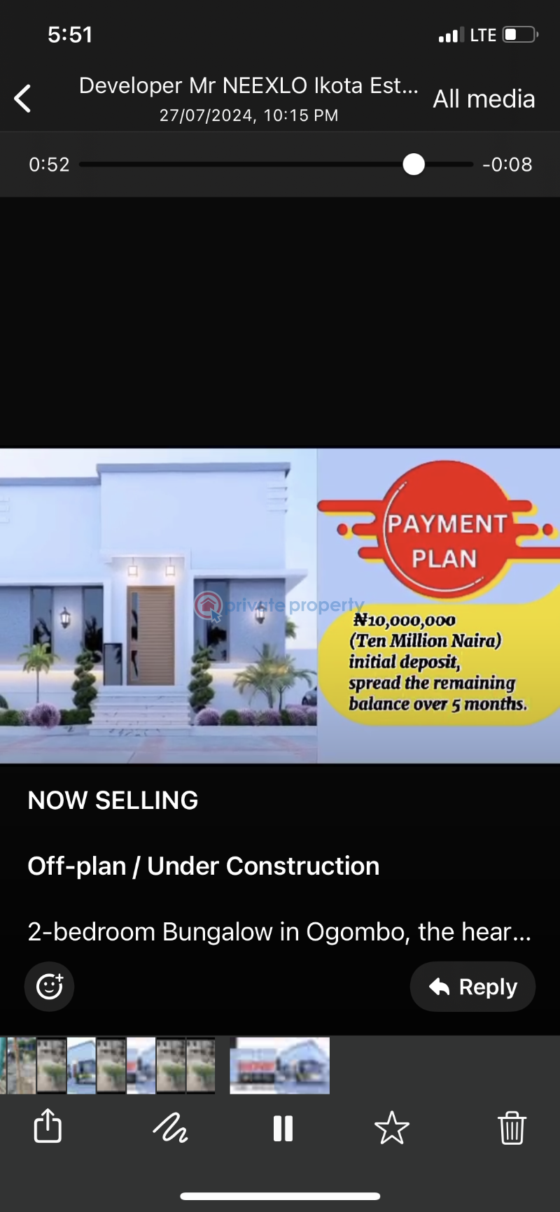 2 bedroom Semi detached Bungalow For Sale Ogombo Ajah Lagos - 7