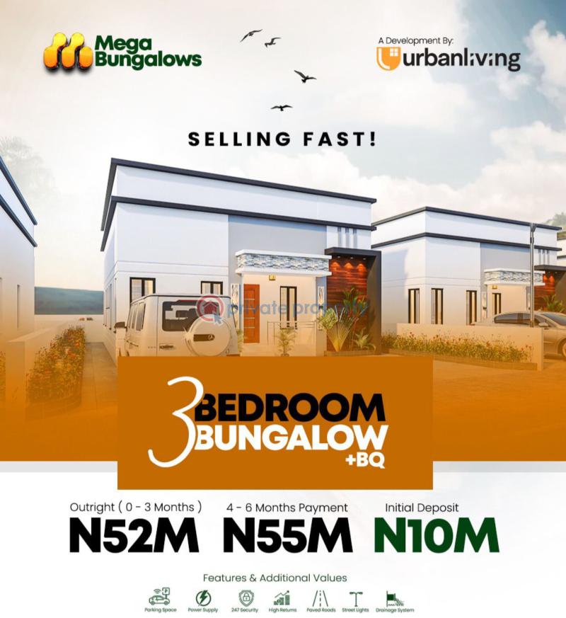 2 bedroom Detached Bungalow For Sale Mega Bungalow Estate Ketu Epe Epe Lagos - 1