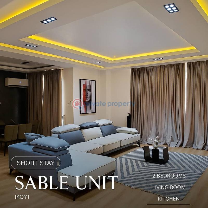 2 bedroom Flat & Apartment Short let Ikoyi Lagos - 0