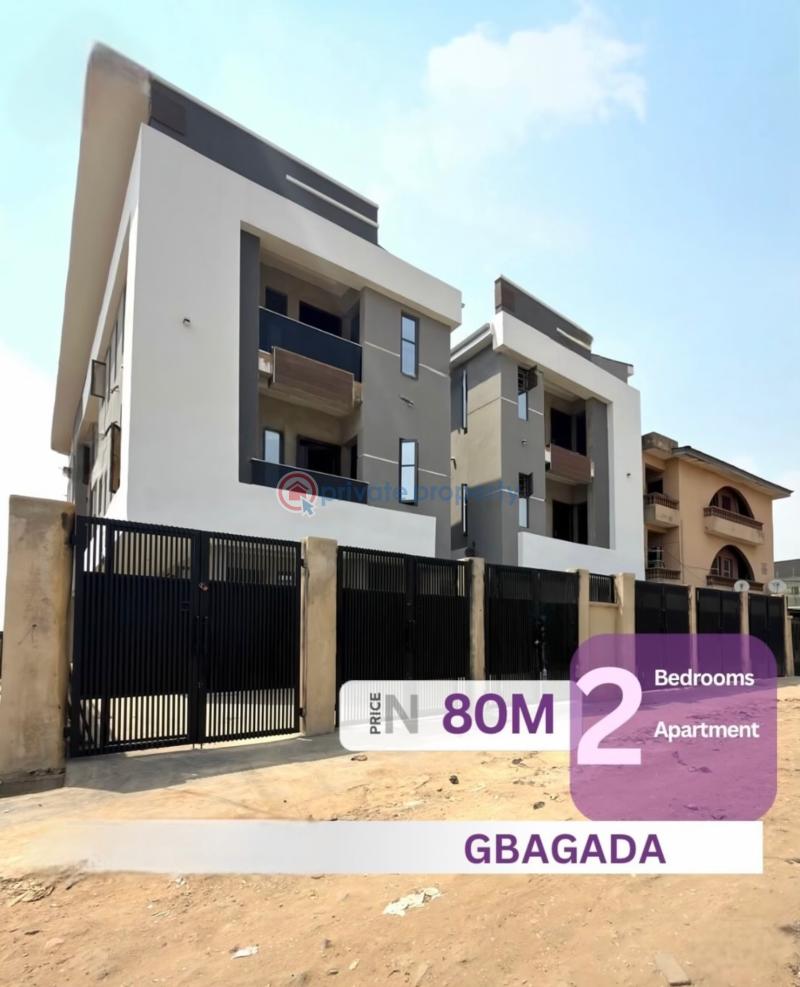 2 bedroom Block Of Flats For Sale Gbagada Lagos - 0