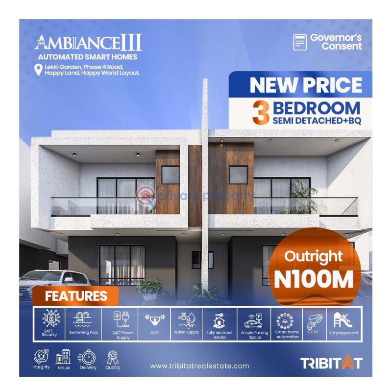 2 bedroom Duplex For Sale Lagos Business School, Inside Happyland Happy World Layout, Abraham Adesanya Ajiwe, Lagos. Abraham Adesanya Ajah Lagos - 2