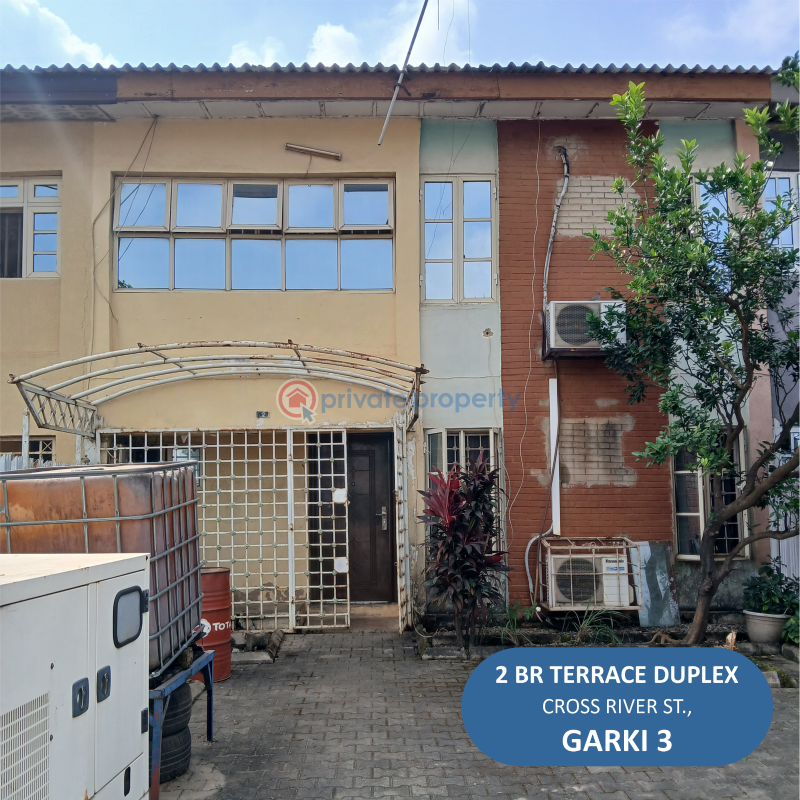 2 bedroom Terraced Duplex For Sale Cross River Street Garki Abuja Phase 1  - 0