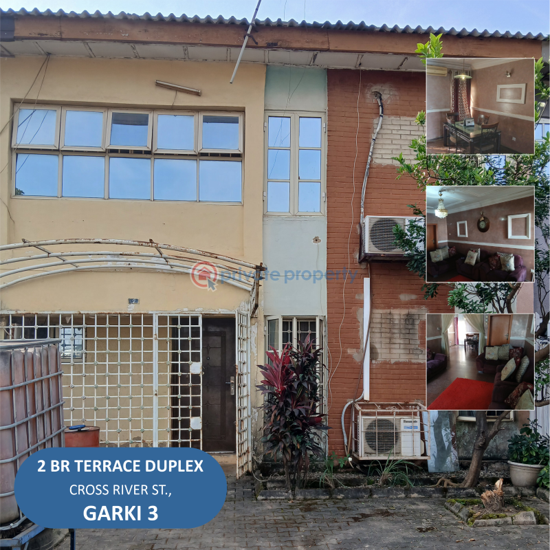 2 bedroom Terraced Duplex For Sale Cross River Street Garki Abuja Phase 1  - 1