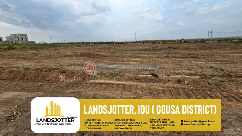 2 bedroom Residential Land For Sale Idu Abuja Phase 4  - 1