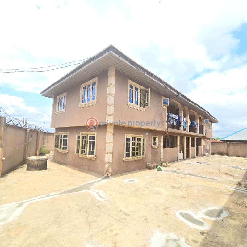 2 bedroom Block Of Flats For Rent Opposite Folacrown Block And Cement Ajibade B/stop Moniya Road Ibadan Moniya Ibadan Oyo - 0
