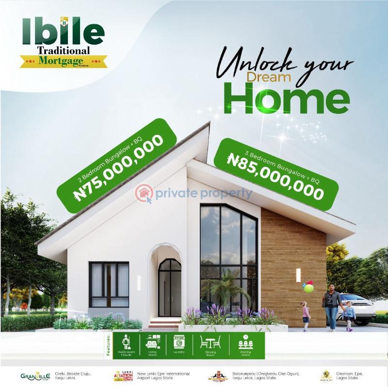 2 bedroom Bungalow For Sale Lekki Airport 🛫, Alaro City. Eleran Igbe Ibeju-Lekki Lagos - 0