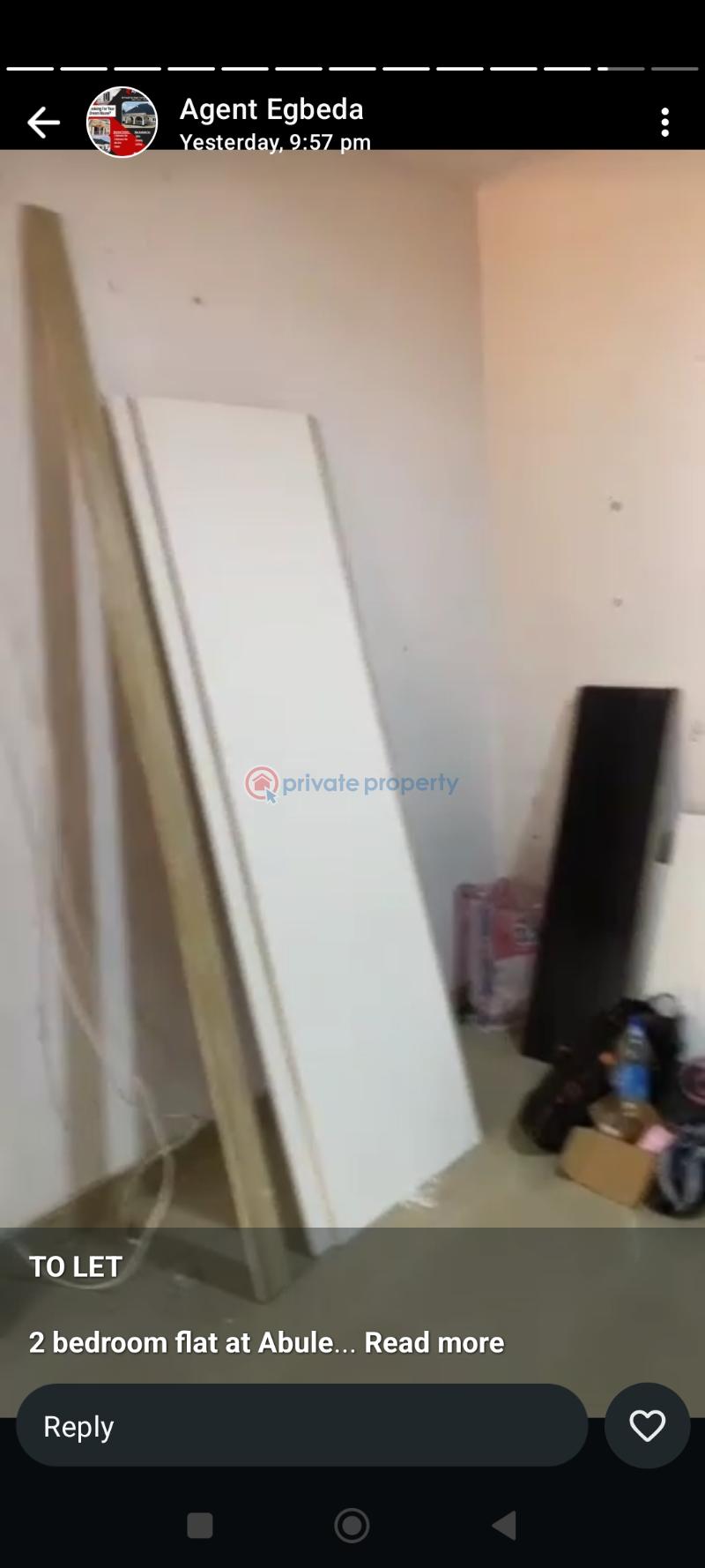 2 bedroom Block Of Flats For Rent Abuke Odu Egbeda Egbe/Idimu Lagos - 2