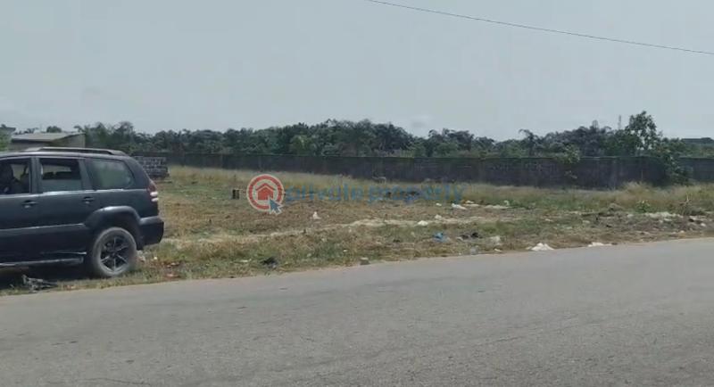Commercial Land For Sale Directly Facing Road Ogombo Ajah Lagos - 2