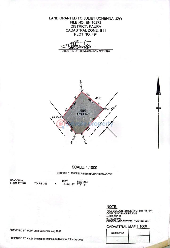 Land For Sale Kaura Abuja Phase 2  - 1