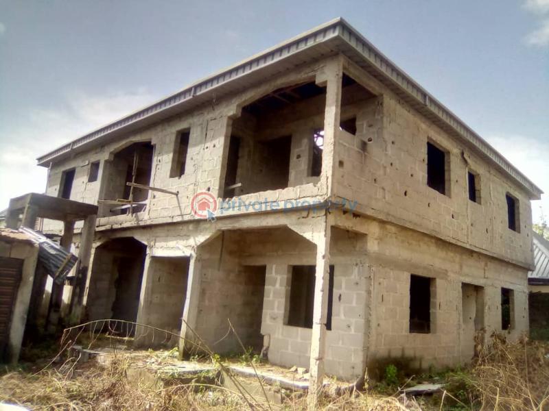 2 uncompleted buildings with 10 nos of 2bedroom flats - 2 10 bedroom Block Of Flats For Sale Igbamoni Estate, Igbede Ojo Lagos - 2