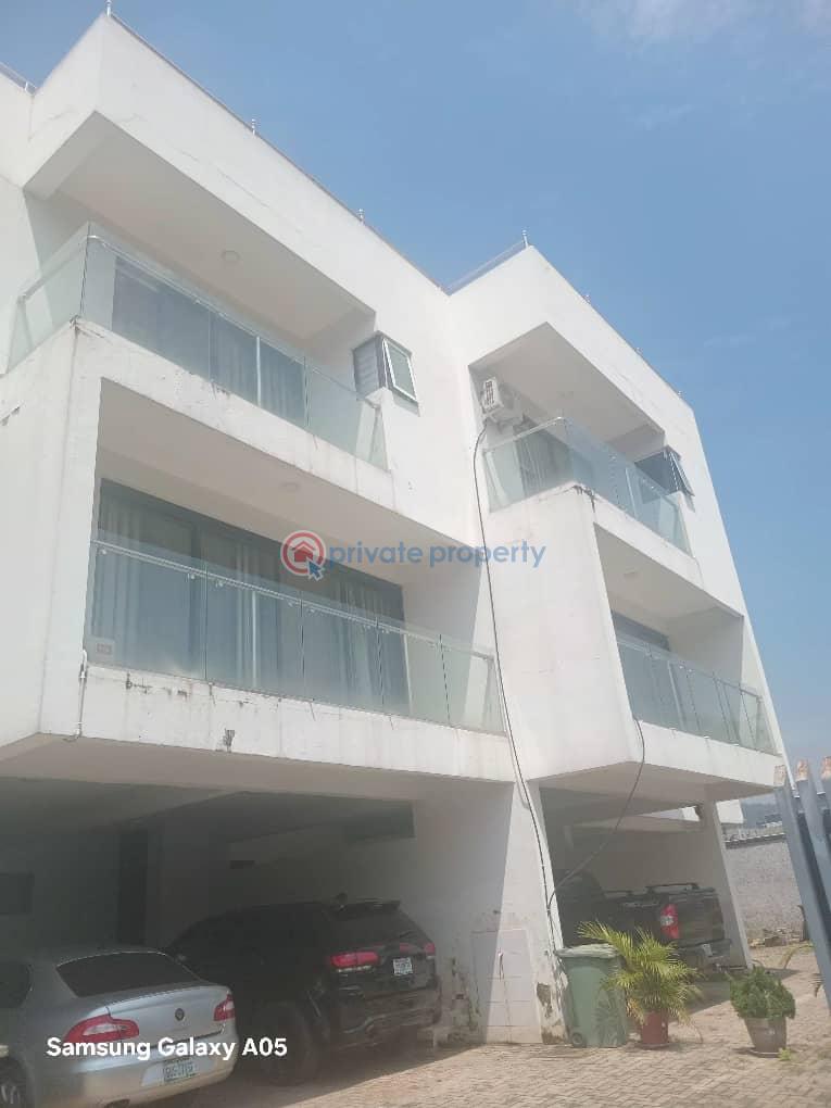 2 units of 4-bedroom terrace house with bq for sale. - 1 4 bedroom Terraced Duplex For Sale Hrh Ibrahim Yaro Bwari Street Jahi Abuja Phase 2  - 1