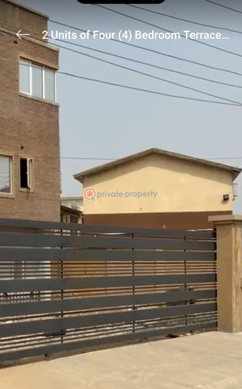 4 bedroom Terraced Duplex For Sale Estate Off Mobolaji Bank Anthony Way Maryland Lagos - 1