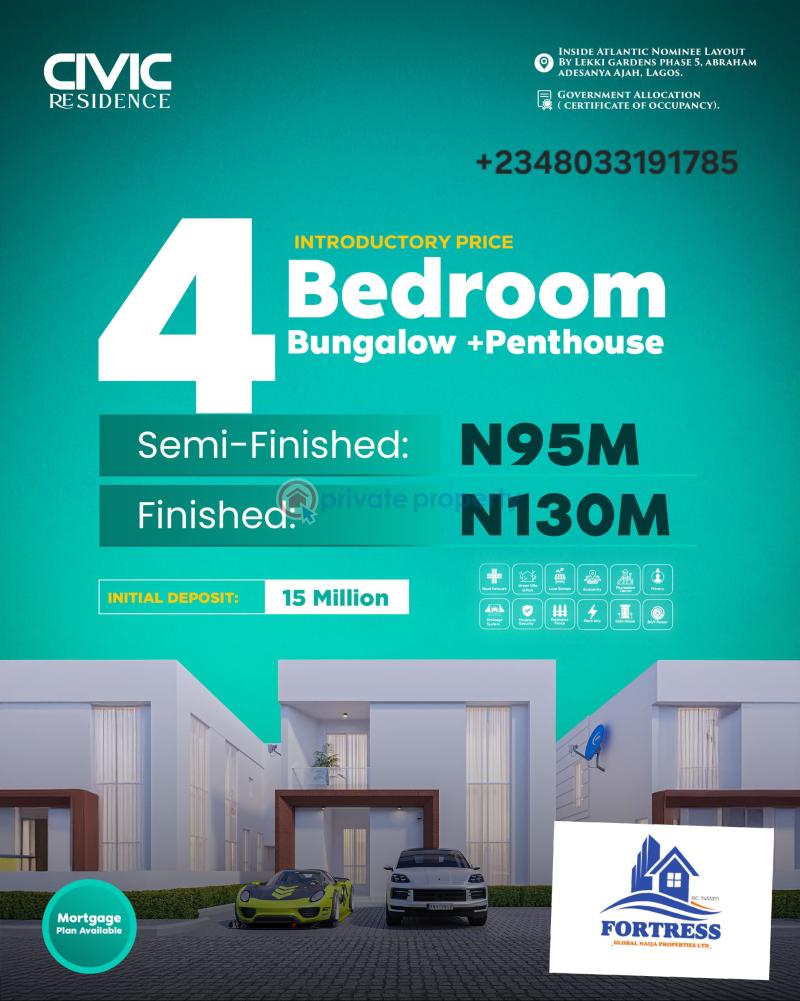 3 bedroom Duplex For Sale Abraham Adesanya Ajah Lagos - 11