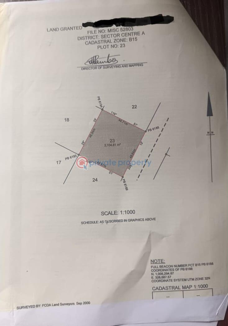 10 bedroom Residential Land For Sale Jahi. Jahi Abuja Phase 2 