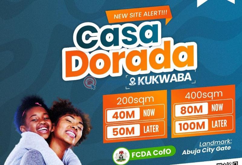 4 bedroom Residential Land For Sale Casa Dorada Estate Kukwuaba Abuja Phase 2 