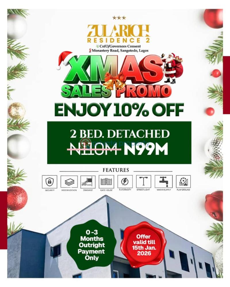 2 bedroom Block Of Flats For Sale Sangotedo Ajah Lagos - 3