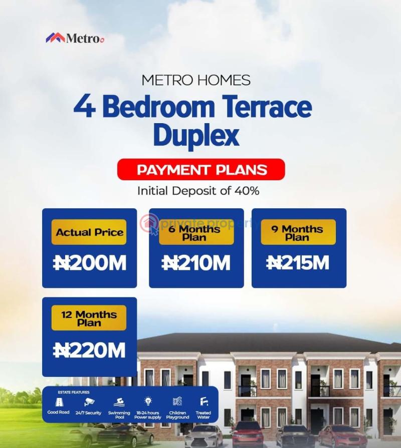 3 bedroom Duplex For Sale Abraham Adesanya Ajah Lagos - 4