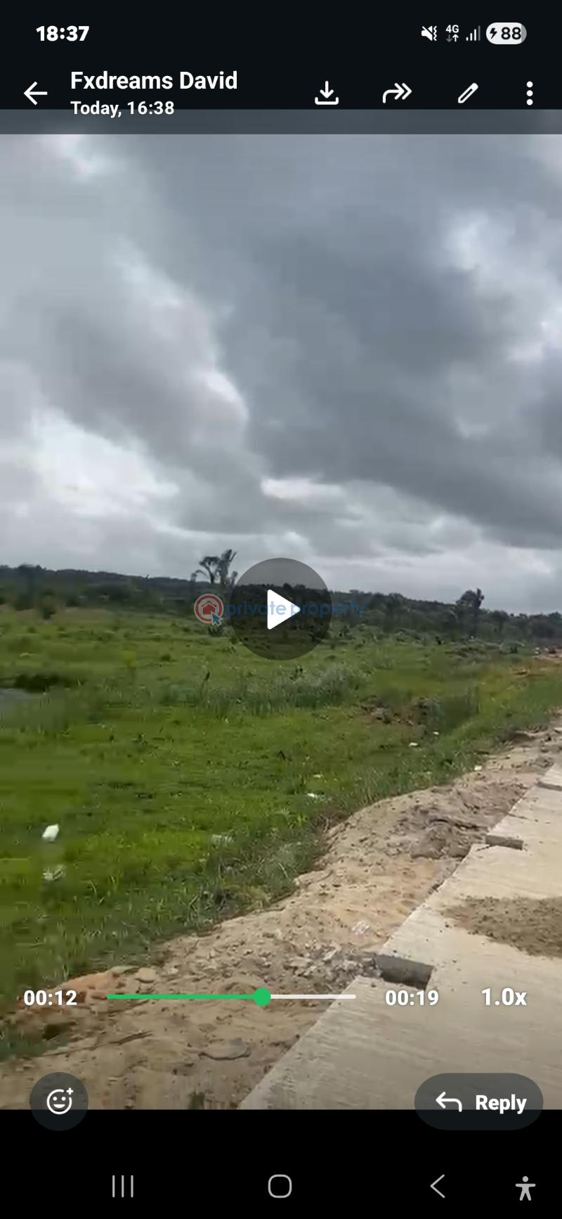 Mixed use Land For Sale 250 Plot Of Behind The Chaterred Housr, Facing The Coastal Road Okun Ajah Okun Ajah Lagos - 2