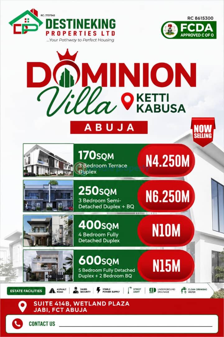 3 bedroom Residential Land For Sale Ketti Pyakasa Pyakassa Abuja Phase 4 
