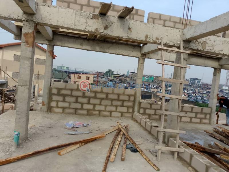 272 unit of shops in ojota - 8 Shop For Sale Behind Mrs Filling Station Ojota Lagos - 8