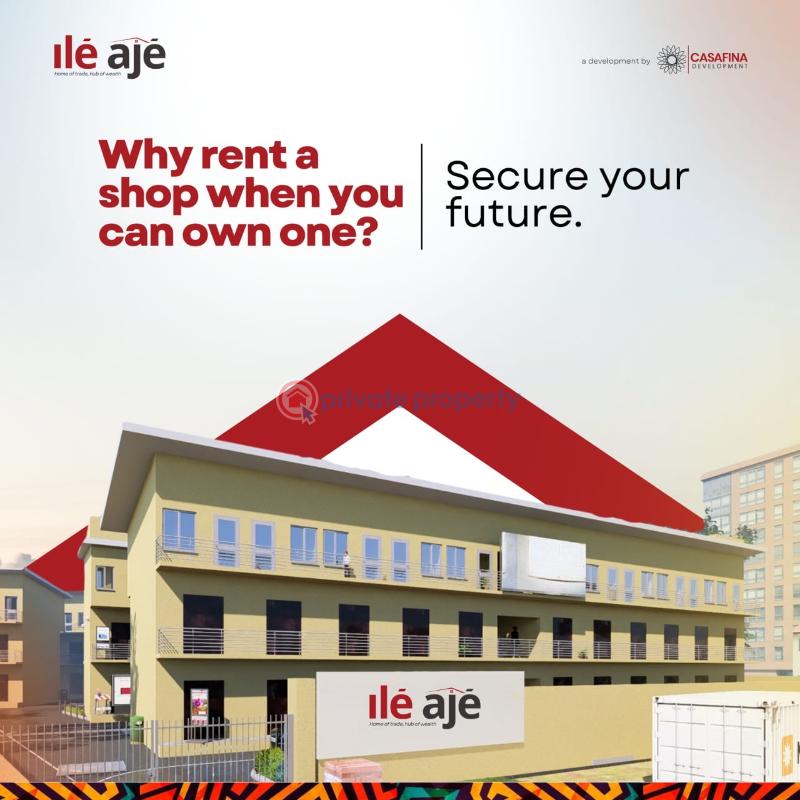 272 unit of shops in ojota - 0 Shop For Sale Behind Mrs Filling Station Ojota Lagos - 0