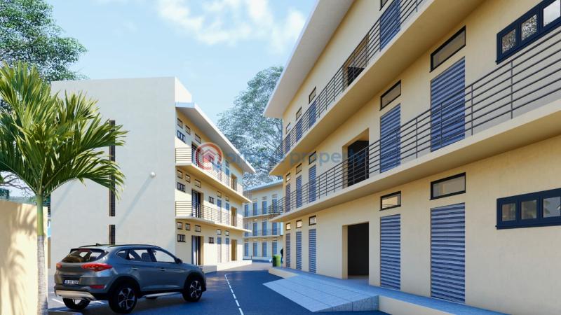 272 unit of shops in ojota - 4 Shop For Sale Behind Mrs Filling Station Ojota Lagos - 4