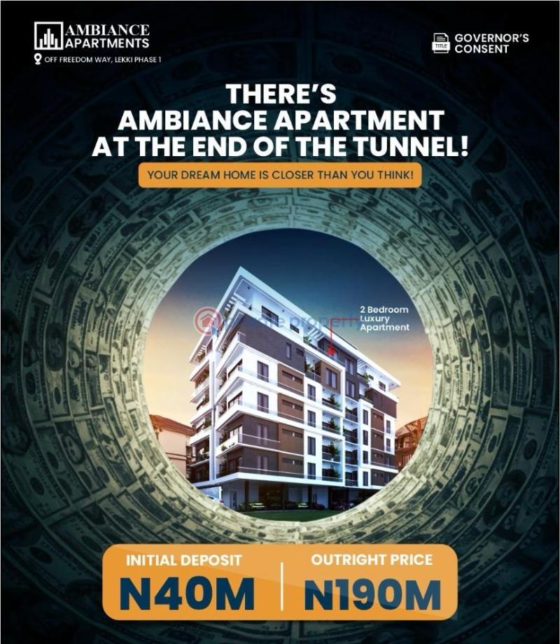2 bedroom Block Of Flats For Sale Ambiance Apartment Off The Freedom Way Lekki Phase 1 Lagos - 0