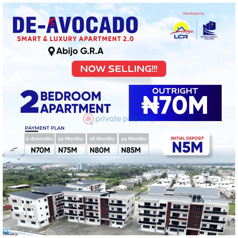 2 bedroom Flat & Apartment For Sale Inside Chois Estate Abijo Ajah Lagos