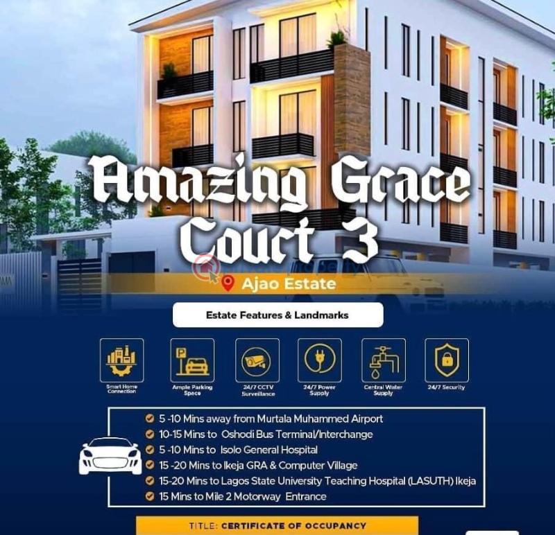 2 bedroom Flat & Apartment For Sale Amazing Grace Court 3 Ikeja  Lagos - 1