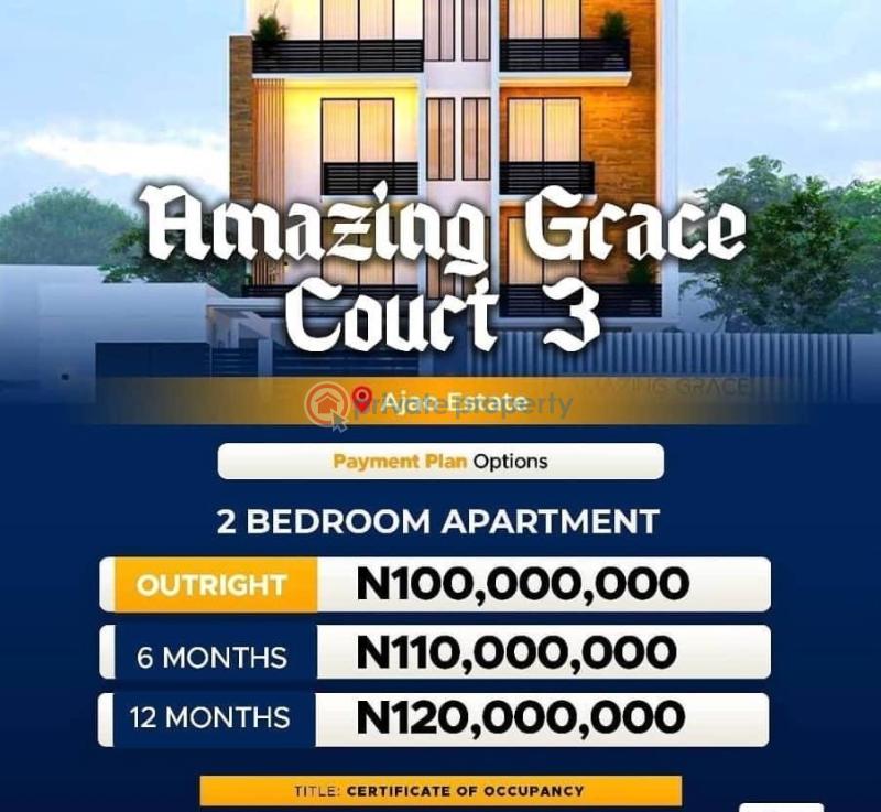 2 bedroom Flat & Apartment For Sale Amazing Grace Court 3 Ikeja  Lagos - 0