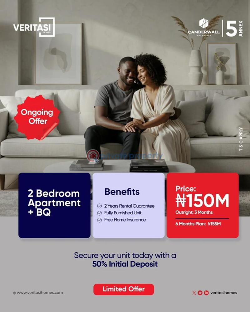 2 bedroom Flat & Apartment For Sale Camberwall Advantage 5, Off Freedom Way, Lekki Phase 1 Lagos - 8