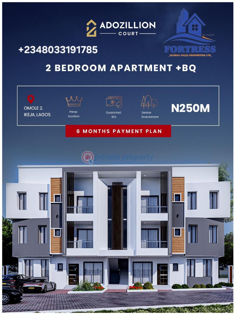 2 bedroom Mini Flat For Sale Omole Phase 2, Ikeja Kosofe Kosofe/Ikosi Lagos - 0