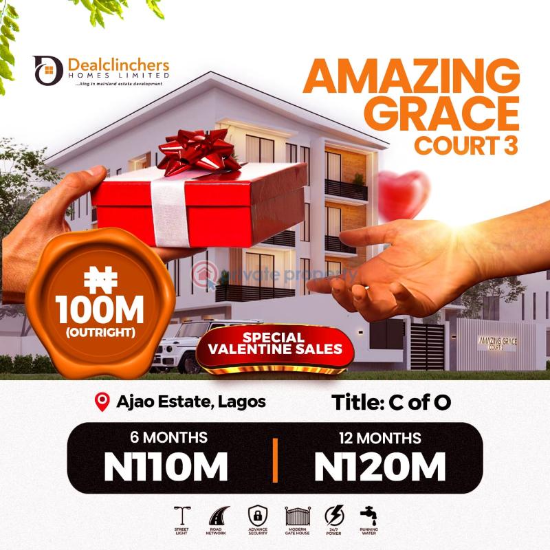 2 bedroom Block Of Flats For Sale Ajoa Estate Ajao Estate Isolo Lagos