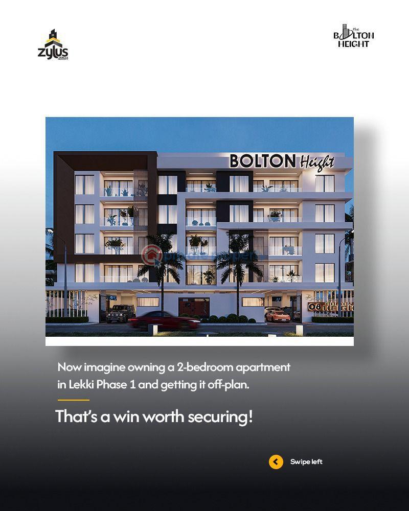 2 bedroom Block Of Flats For Sale Bolton Height Lekki Phase 1 Lagos - 1