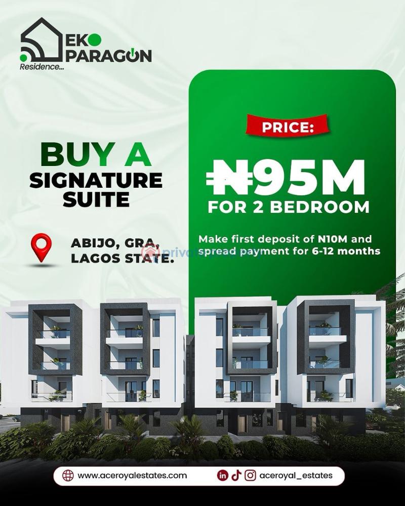 2 bedroom Terrace For Sale Eco Paragon Residence Estate Abijo Ajah Lagos - 5